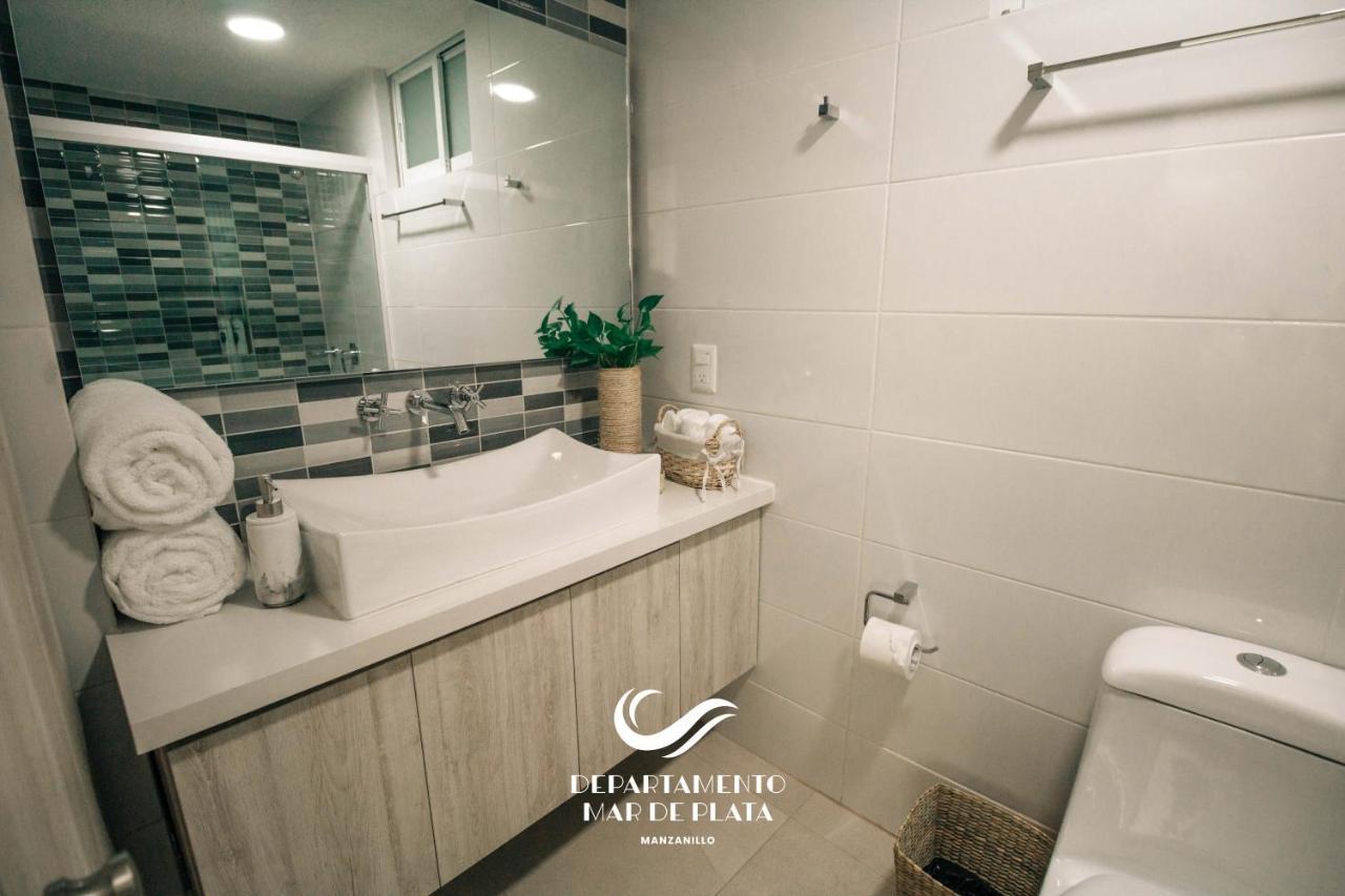 Hermoso Departamento Nuevo A 50 Metros De Playa!! Manzanillo Buitenkant foto