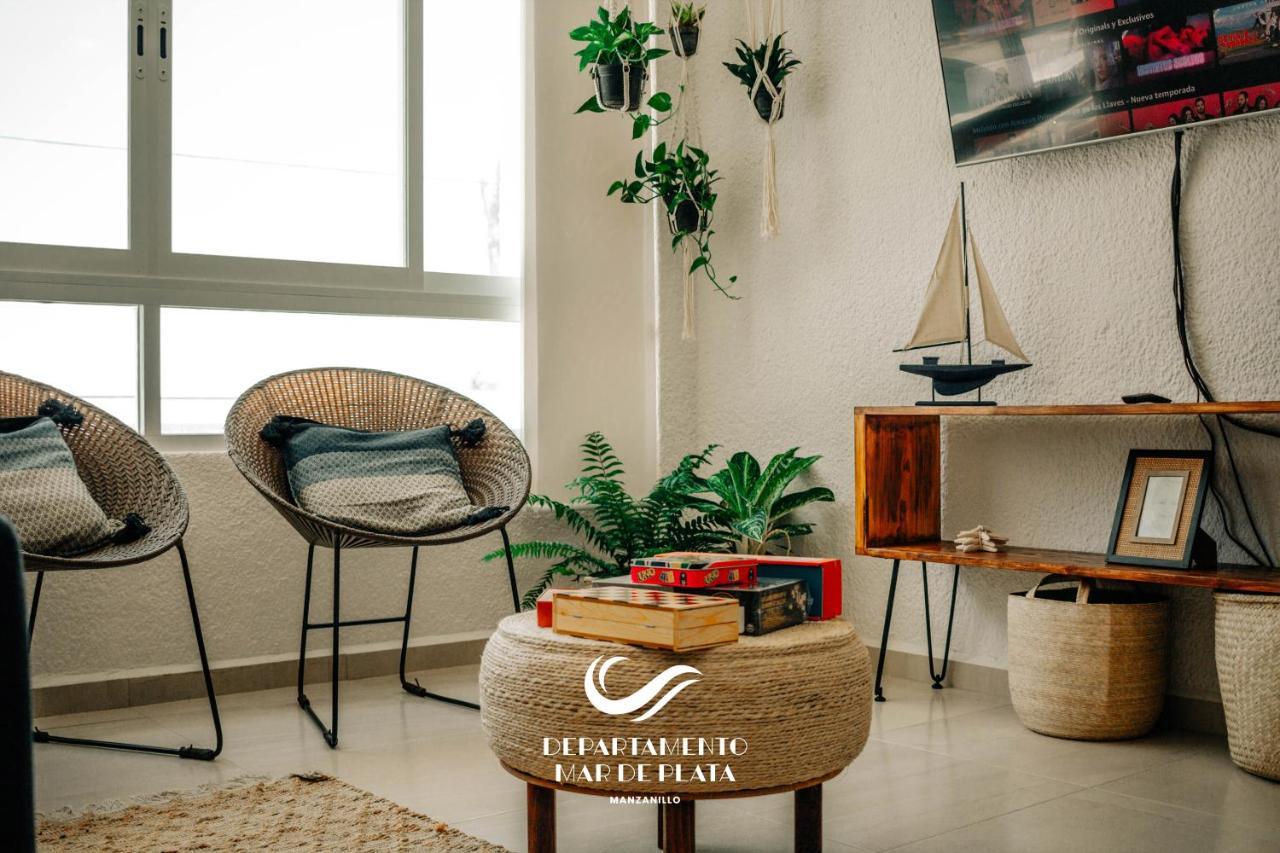 Hermoso Departamento Nuevo A 50 Metros De Playa!! Manzanillo Buitenkant foto