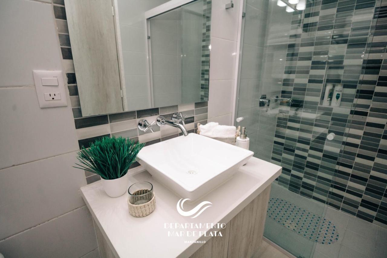 Hermoso Departamento Nuevo A 50 Metros De Playa!! Manzanillo Buitenkant foto