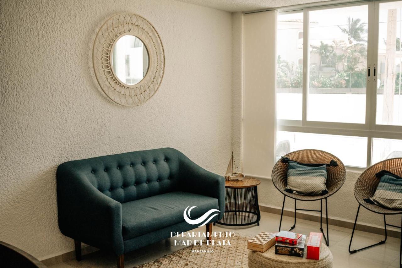 Hermoso Departamento Nuevo A 50 Metros De Playa!! Manzanillo Buitenkant foto