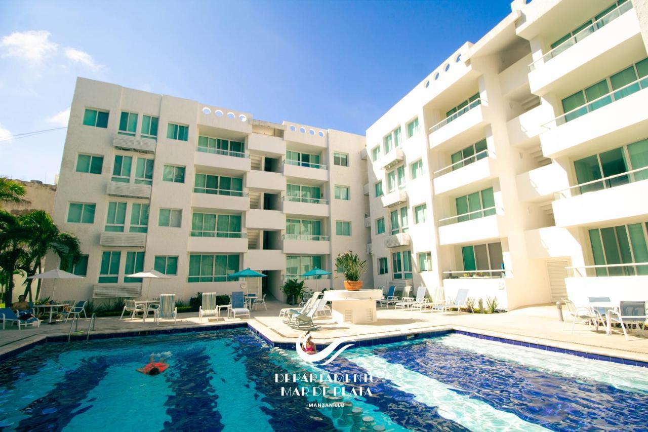 Hermoso Departamento Nuevo A 50 Metros De Playa!! Manzanillo Buitenkant foto