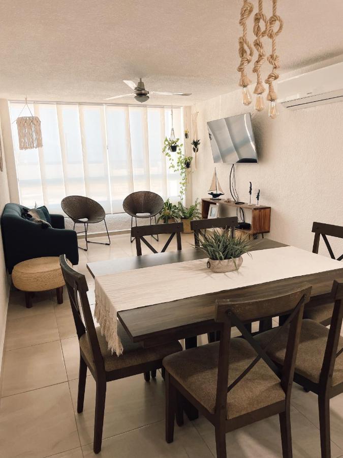 Hermoso Departamento Nuevo A 50 Metros De Playa!! Manzanillo Buitenkant foto